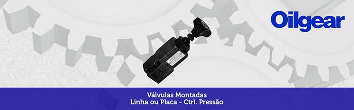 Válvulas Montadas Linha Ou Placa Controle Pressão