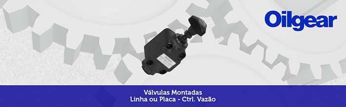 Válvulas Montadas Linha Ou Placa Controle Vazao