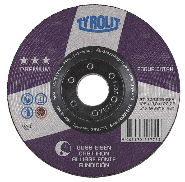 Disco de corte para ferro fundido Disco de corte para ferro fundido