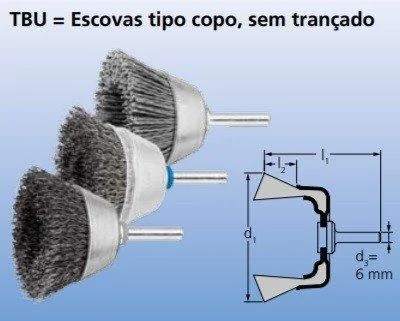 Escova de aço trançada para esmerilhadeira Escova de aço trançada para esmerilhadeira